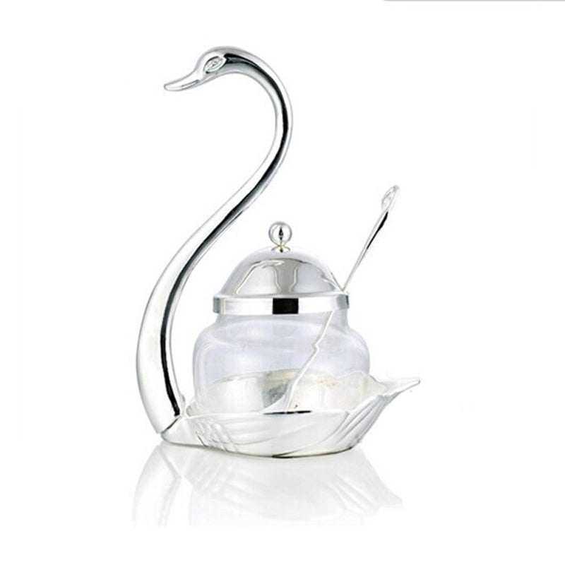 Swan Spice Jars Storage