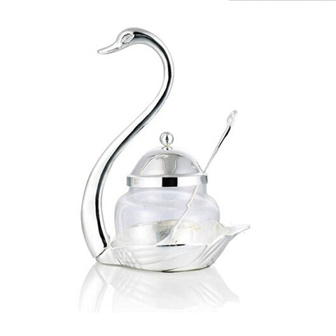Swan Spice Jars Storage