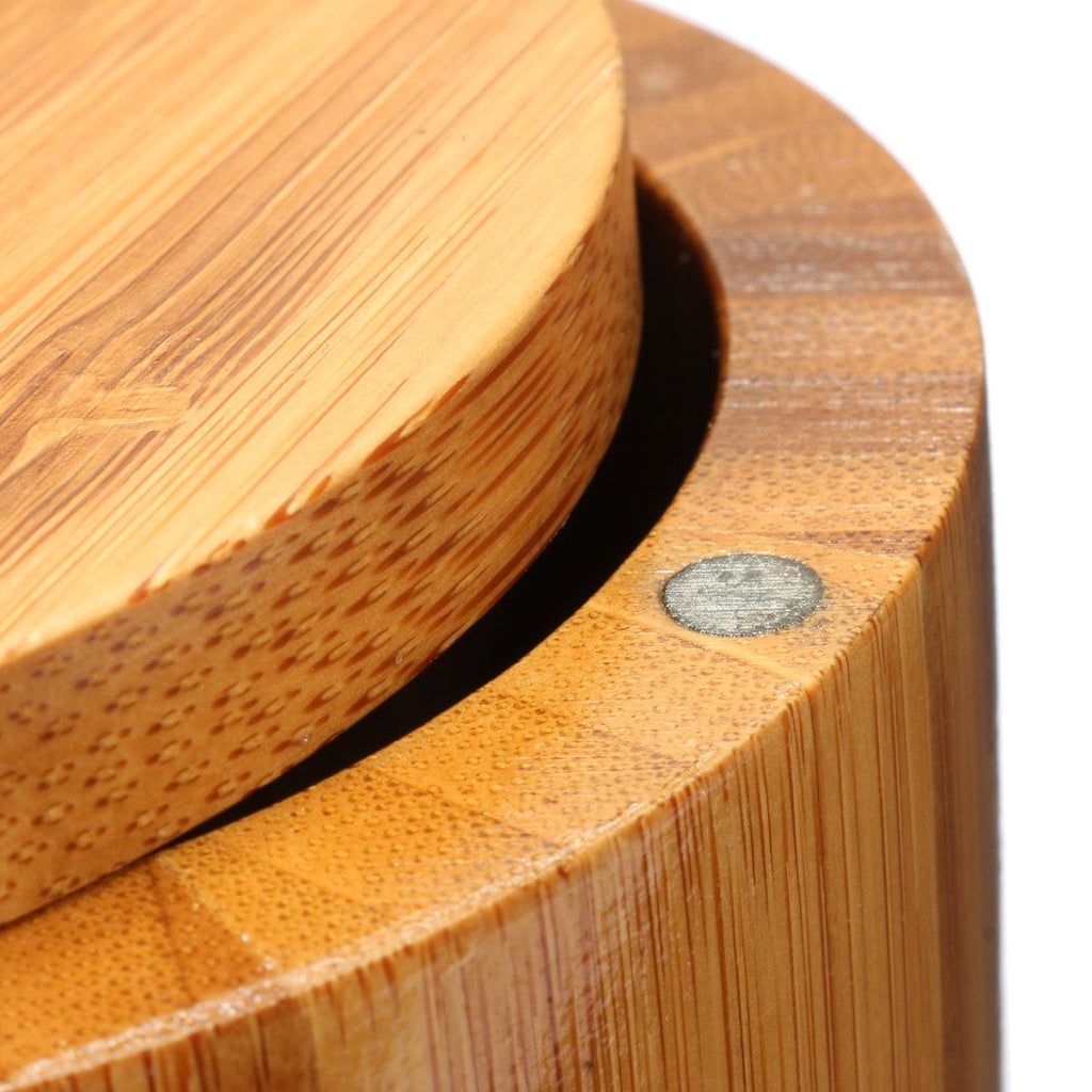Round Natural Bamboo Container