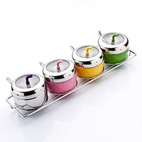 Premium Stainless Steel Spice Container