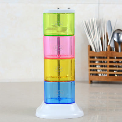 Plastic Seasoning Bottle Set