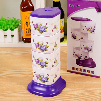 Plastic Seasoning Bottle Set
