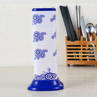 Plastic Seasoning Bottle Set